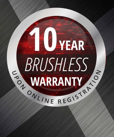 10 godina brushless jamstvo