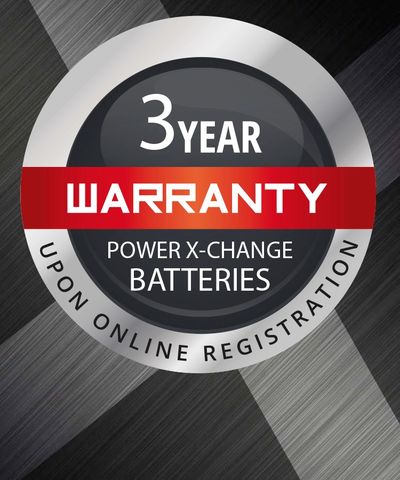 3 godine jamstva power x-change baterije