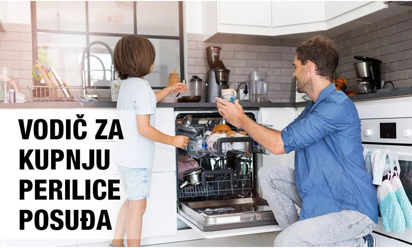 Vodič za kupnju perilice posuđa