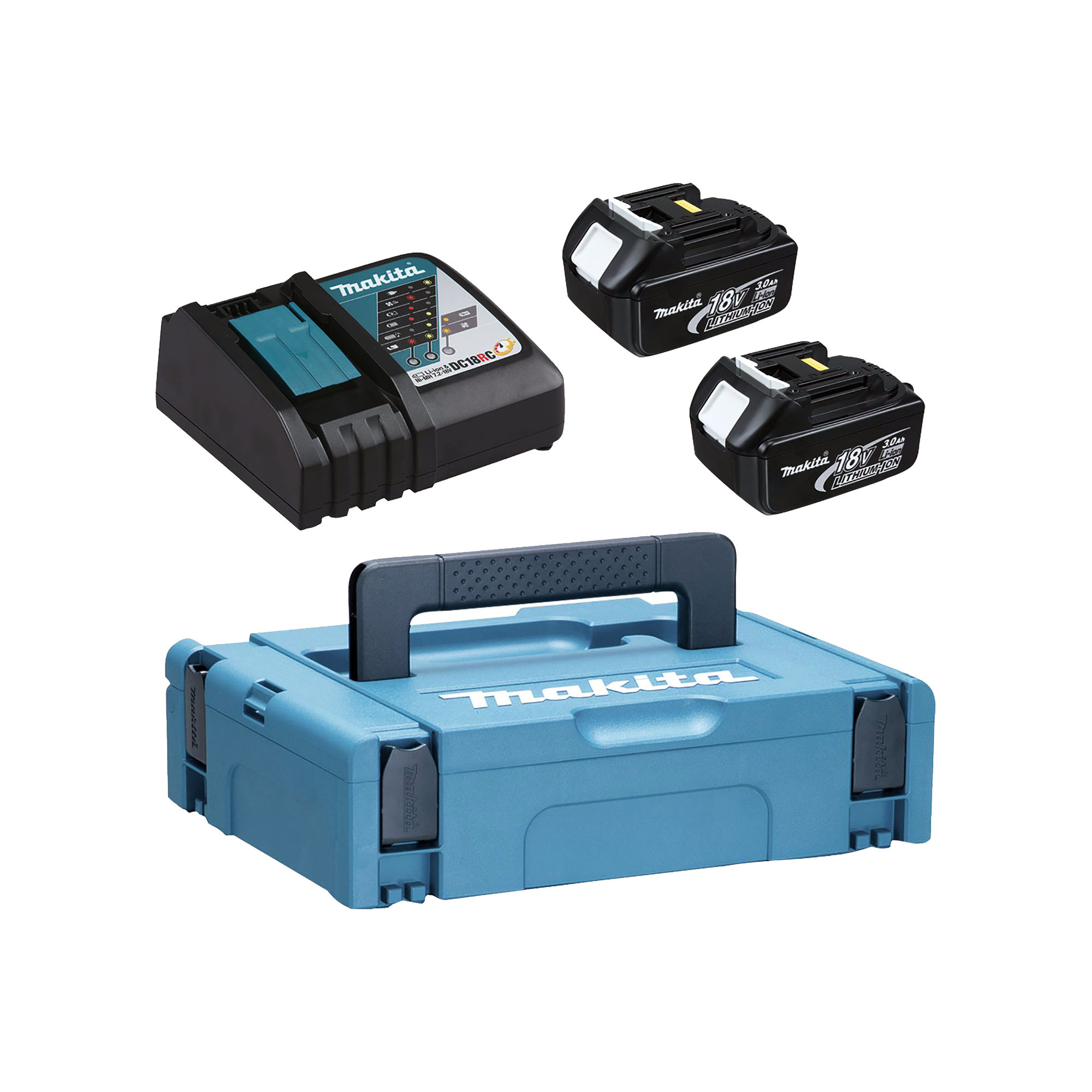 Set MAKITA BATERIJA 2XBL1830 1XDC18RC Pevex