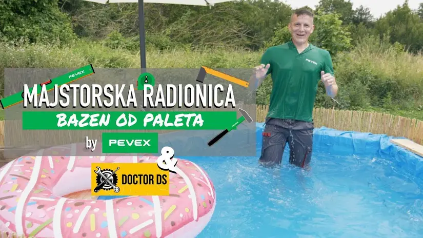 Bazen od paleta - Majstorska Radionica by Pevex