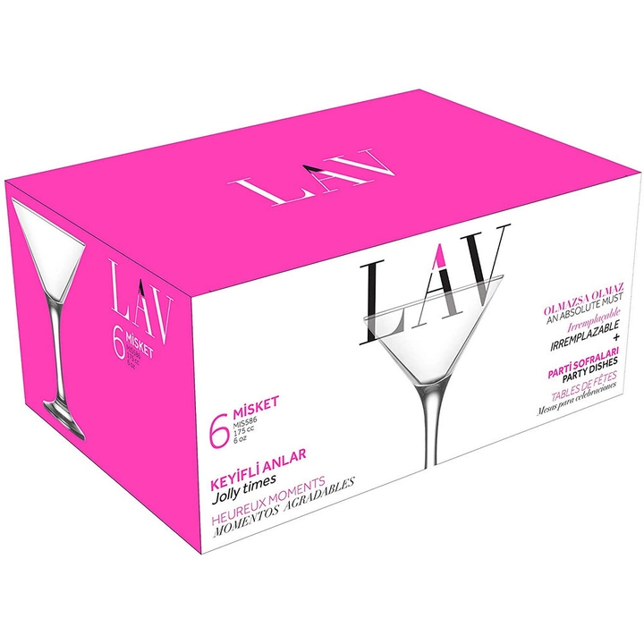Set čaša MISKET ZA MARTINI 6/1 190 ml-0