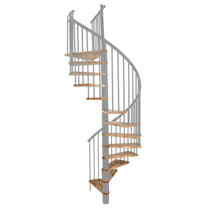 Kružne stepenice MINKA SPIRAL EFFECT Fi 120 SREBRENE 27631-0