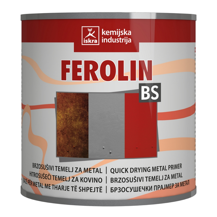 Temeljna boja za metal ISKRA ZELINA FEROLIN BIJELI 0,20L-0
