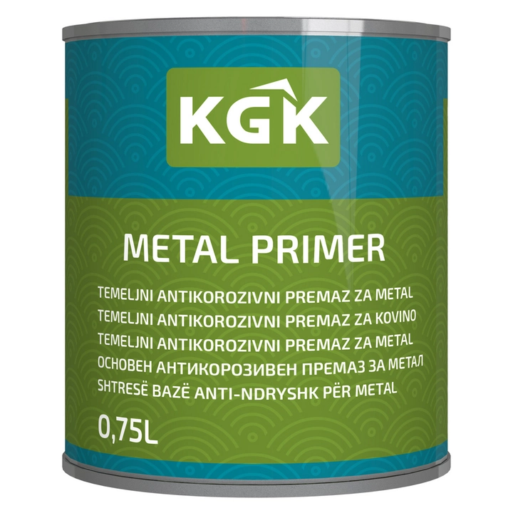 Temeljna boja za metal KGK TEMELJNI SIVI 0,75L-0