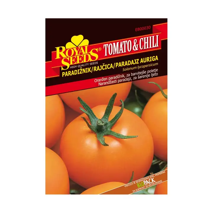 Sjeme povrća ROYAL SEEDS TOMATO&CHILI LINE 30 RAJČICA AURIGA-0