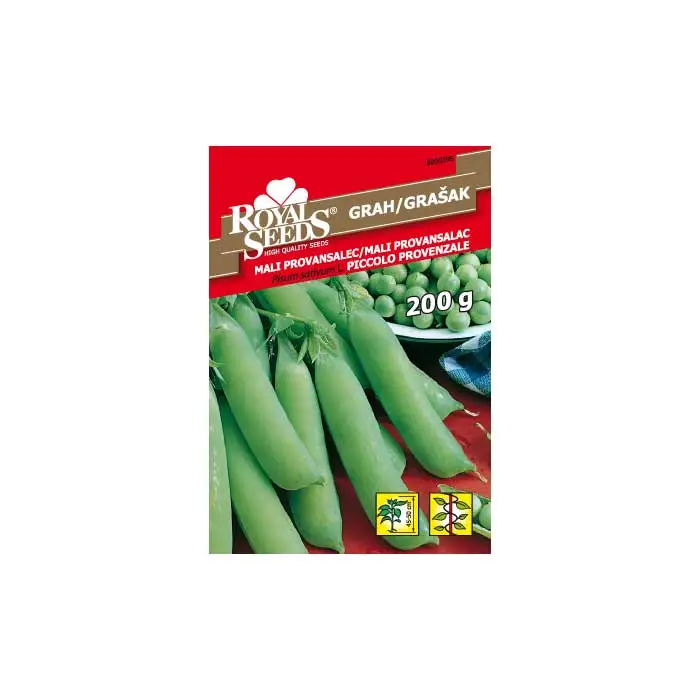 Sjeme povrća ROYAL SEEDS GRAŠAK MALI PROVANSALEC 200G ŠK-0