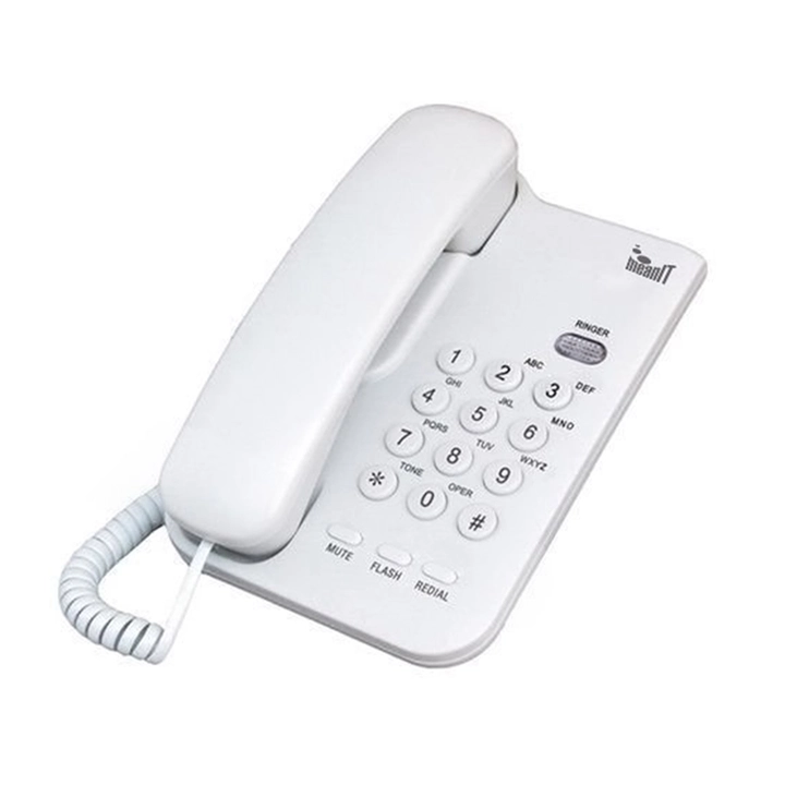 Fiksni telefon MEANIT ST100-BIJELI-0