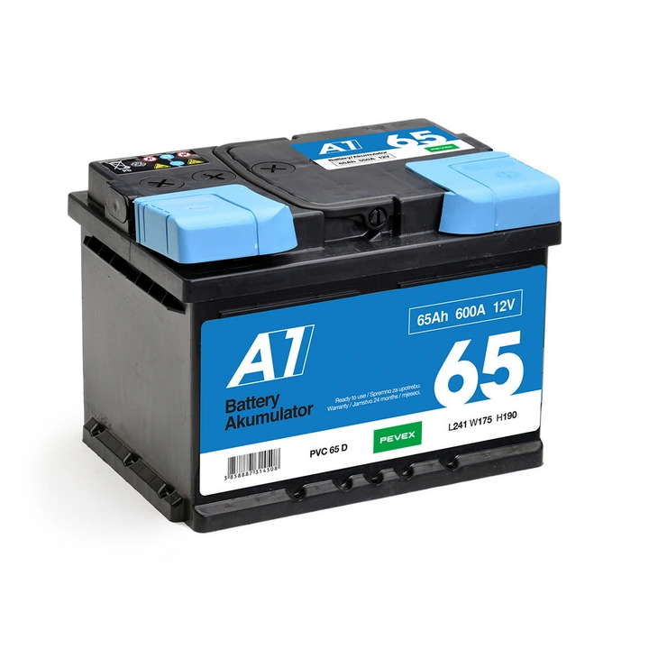 Akumulator A1 12V/65Ah D+-1