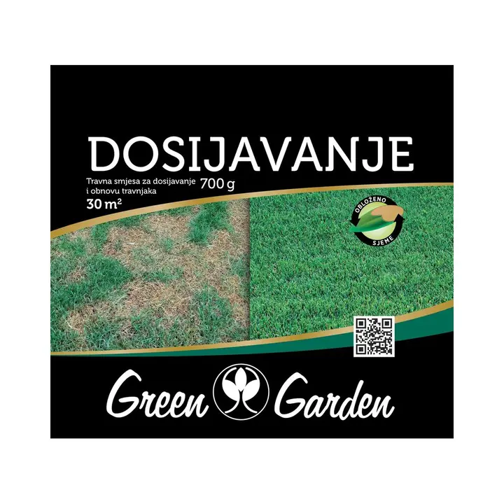 Sjeme trave Green Garden travna smjesa za dosijavanje 700g-0