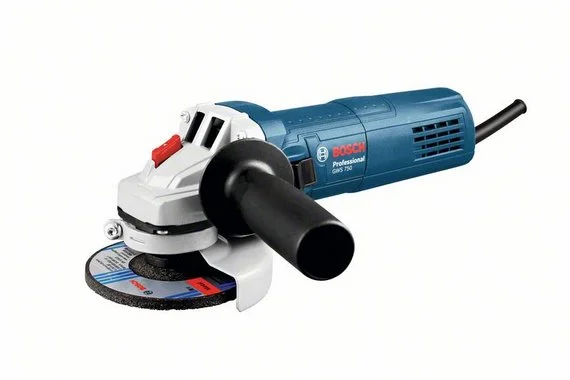 Kutna brusilica BOSCH GWS 125mm 750W + DIJAMANTNA REZNA PLOČA-0