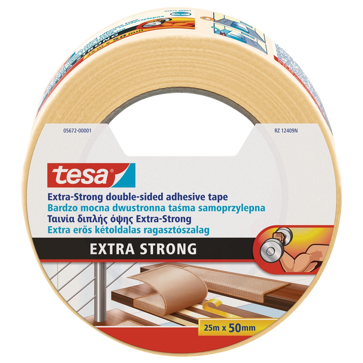 Obostrano ljepljiva traka TESA EKSTRA JAKA 50MM/25M-0