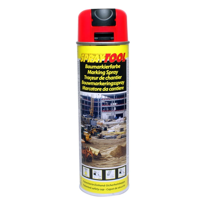 Sprej SPRAYTOOL MARKING NEON RED 500-0