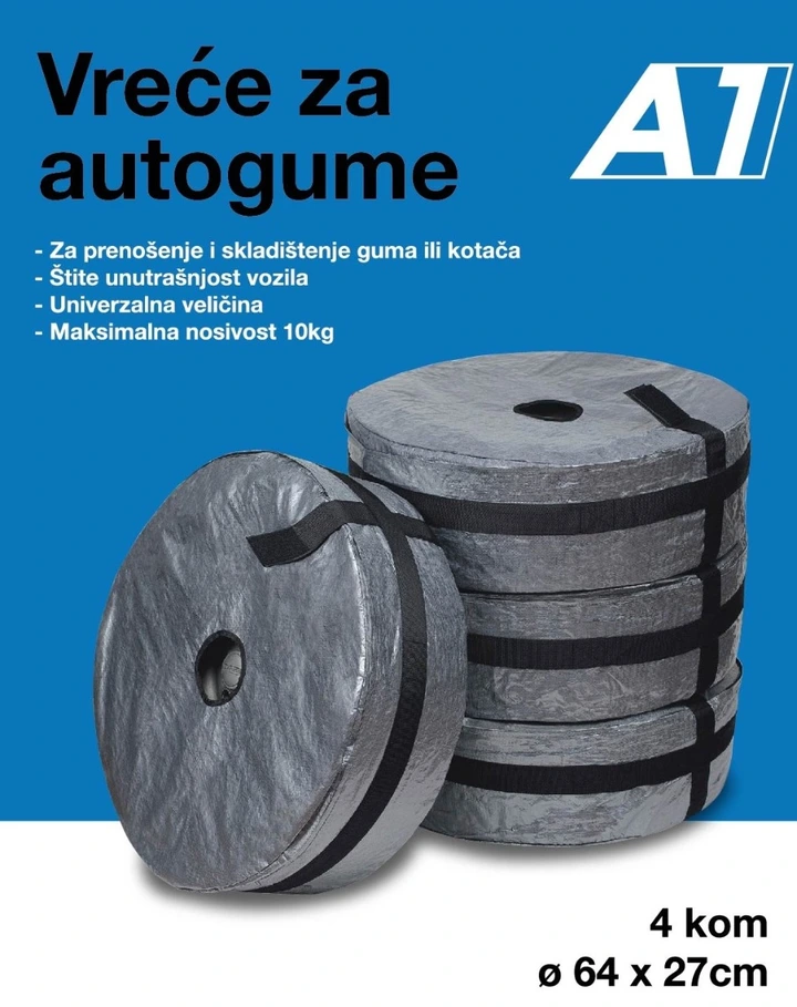 A1 VREĆE ZA GUME SET 4/1-1