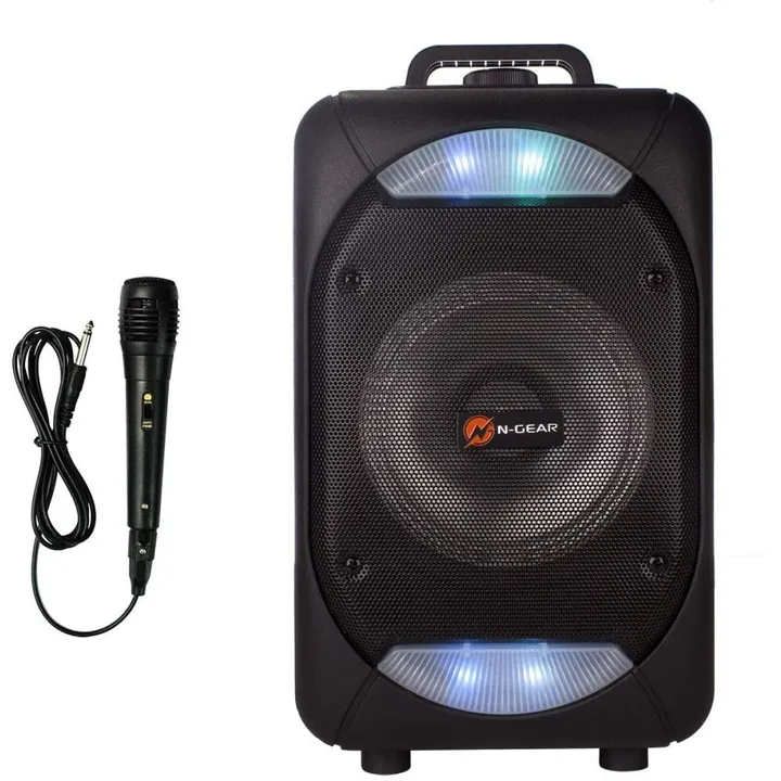Bluetooth zvučnik iDance N-Gear the Flash 610 100W BT disco LED mikrofon baterija-0