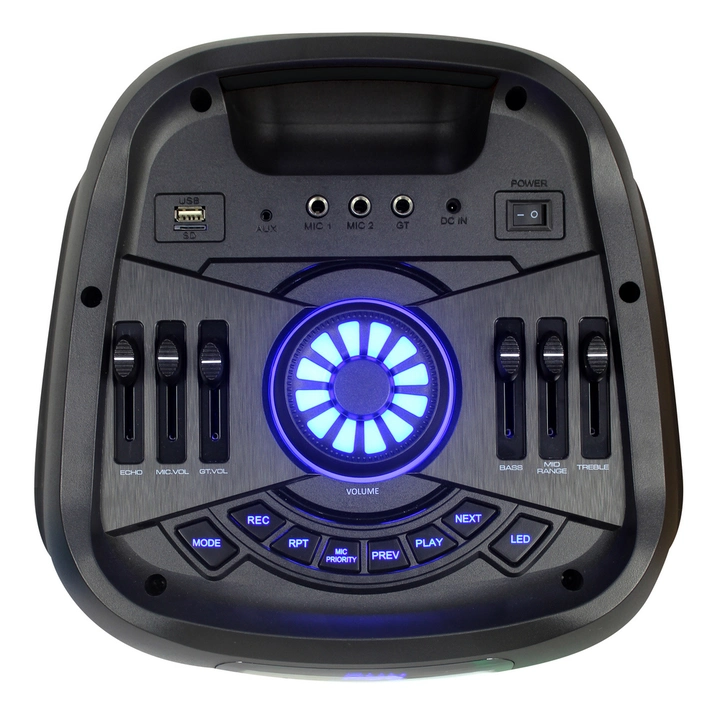 Bluetooth zvučnik MANTA SPK5310PRO /KARAOKE/FM/BT/BEŽ.MIKROFON-1