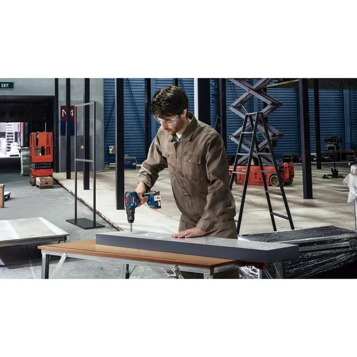 Aku udarna bušilica BOSCH GSB 18V-50 2x5 Ah, BOX-3