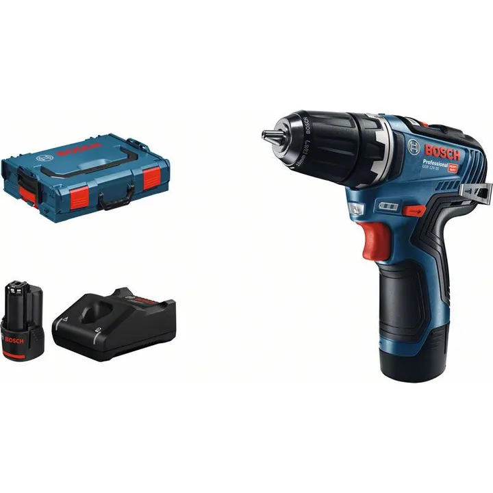 Aku odvijač BOSCH GSR 12V-35 2x3,0 AH,BOX-0