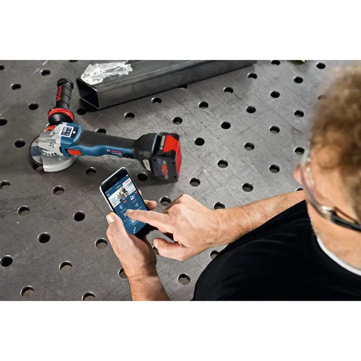 Aku kutna brusilica BOSCH GWS 18V-10 SC,150mm SOLO-3