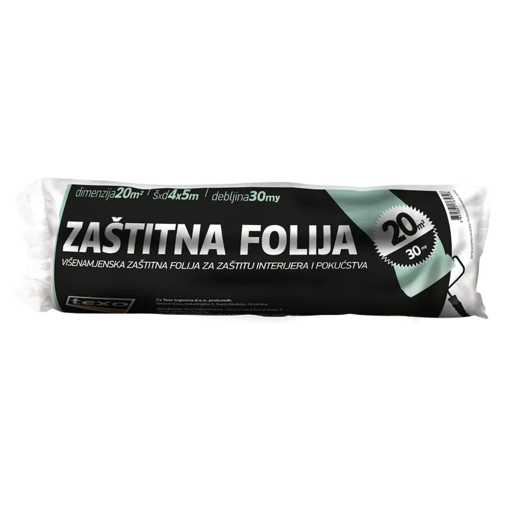 Zaštita za bojanje TEXO ZAŠTITNA FOLIJA 20M2-30MY-0