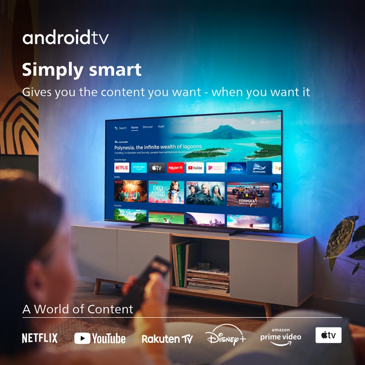 LED TV PHILIPS 43PUS8007/12 UHD DVB-T2/S2 ANDROID AMBILIGHT-10