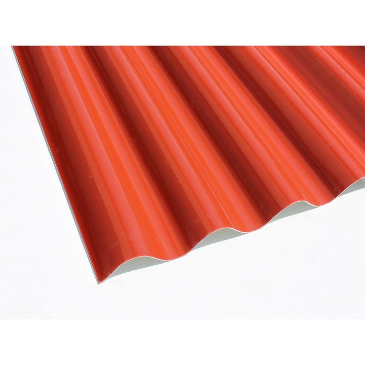 PVC ploča Guttaeco valovita crvena 95/34 mm 2000x840 mm-1