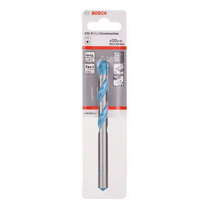 Set svrdla BOSCH VIŠENAMJENSKO CYL-9 10 x 80 x 120 mm, d 9 mm-0