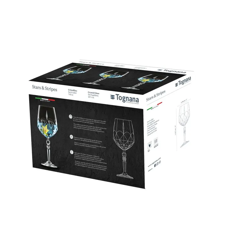 Set čaša STARS&ST TRA 670ml,6/1-1