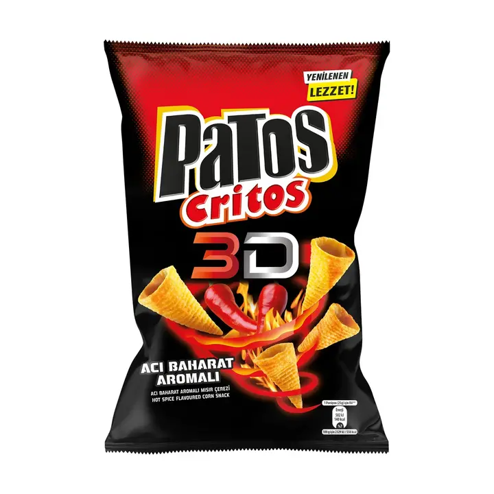 Grickalica PATOS CRITOS - HOT CHILI 100G-0