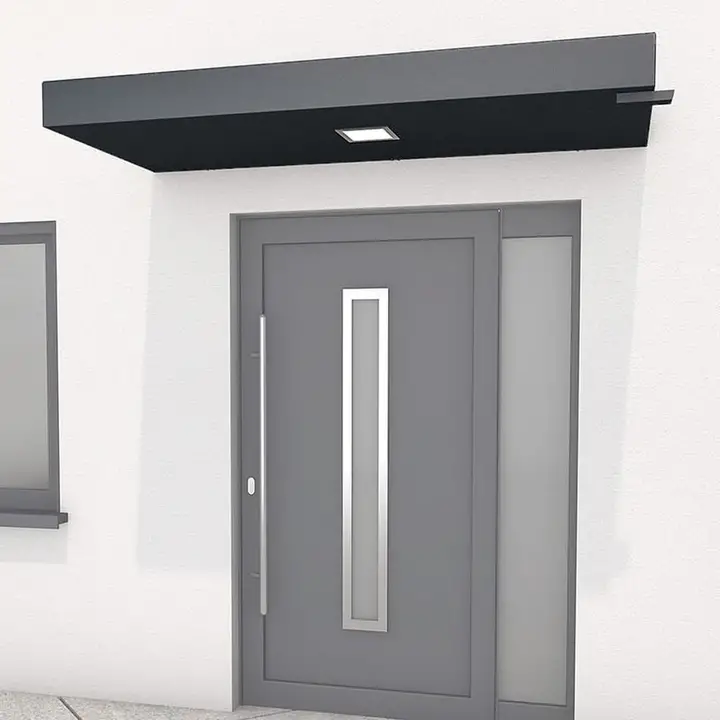 Nadstrešnica GUTTAVORDACH BS 250; 2500x900x145MM ANTRAZIT-2