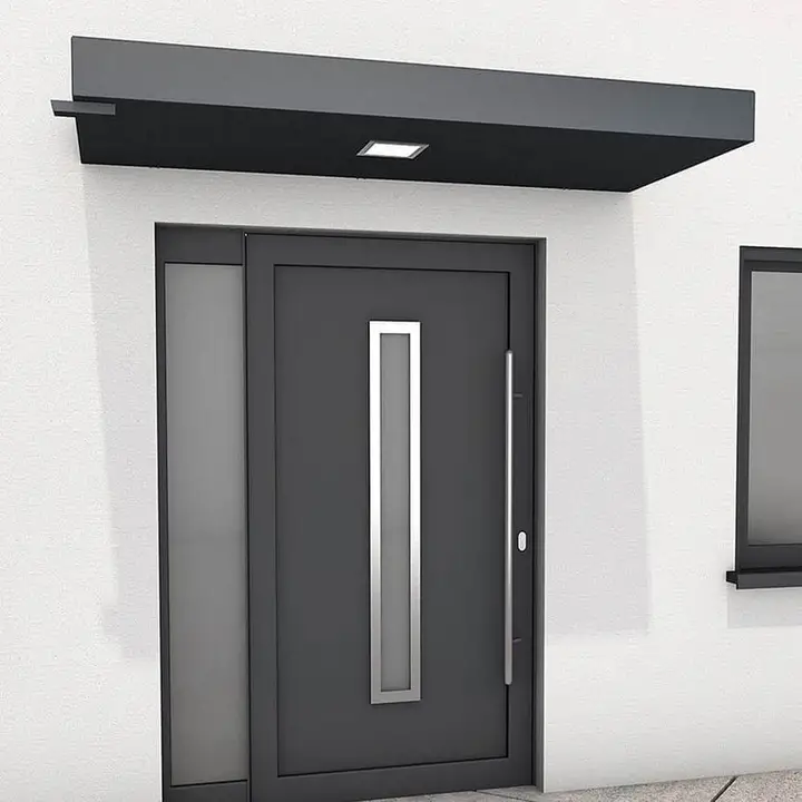 Nadstrešnica GUTTAVORDACH BS 250; 2500x900x145MM ANTRAZIT-3