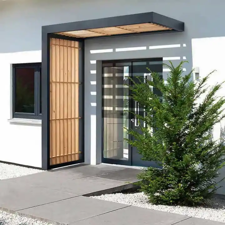 Nadstrešnica Gutta BOČNA STIJENA ZA NADSTREŠNICU BS TIMBER-LINE 220X90CM-1