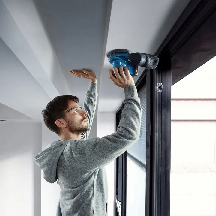 Aku ekscentrična brusilica BOSCH GEX 185-LI SOLO-7