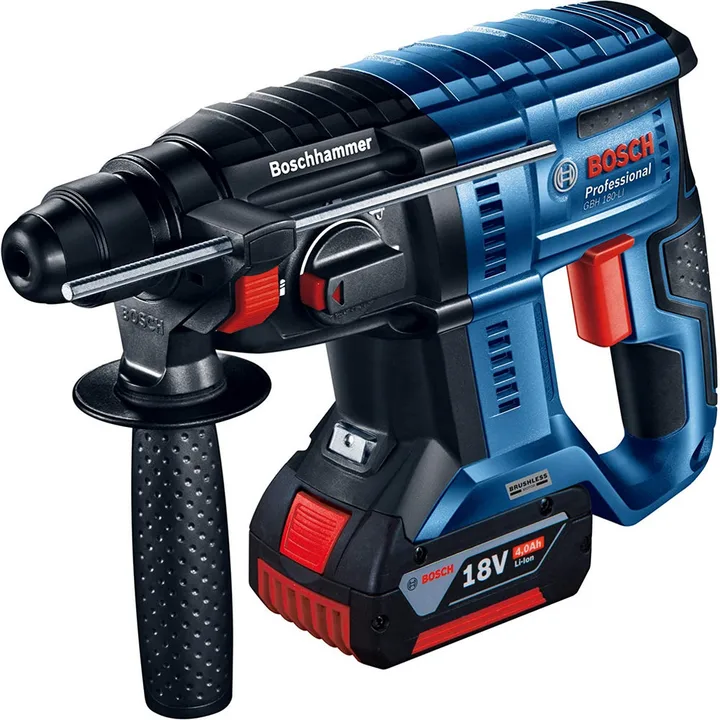 Aku čekić bušilica Bosch set GBH 180-LI + GSR 185-LI-3