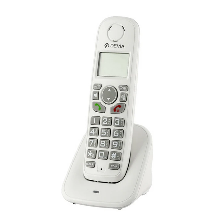Bežični fiksni telefon DEVIA TELEFON D1001 BIJELI-0
