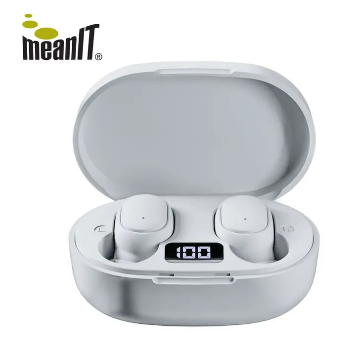 In-ear slušalice MEANIT TWS B60 BIJELE-0