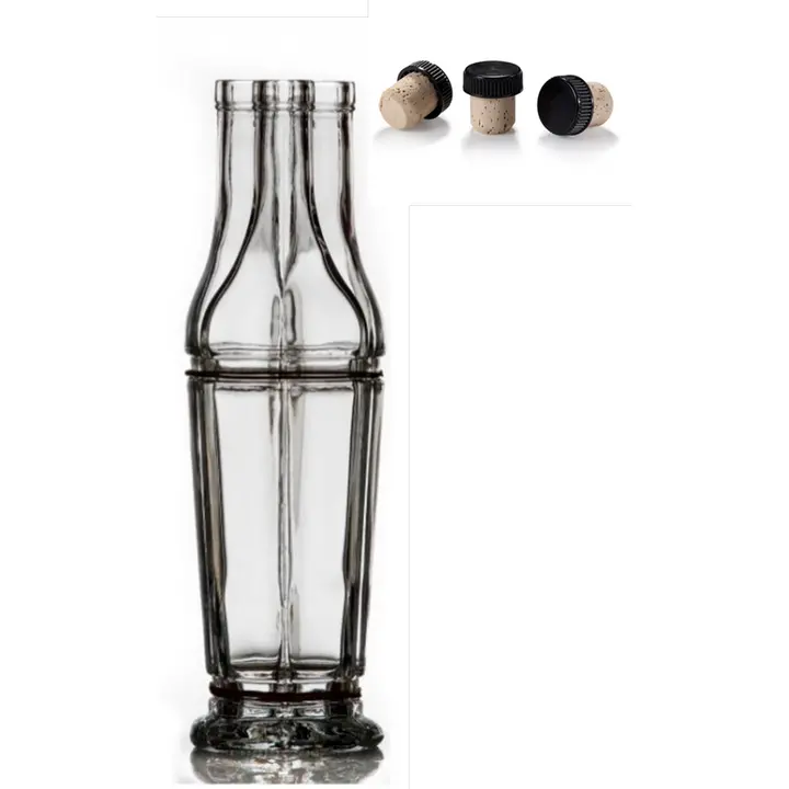 Staklena boca Vetro Tris 3x200ml set-0