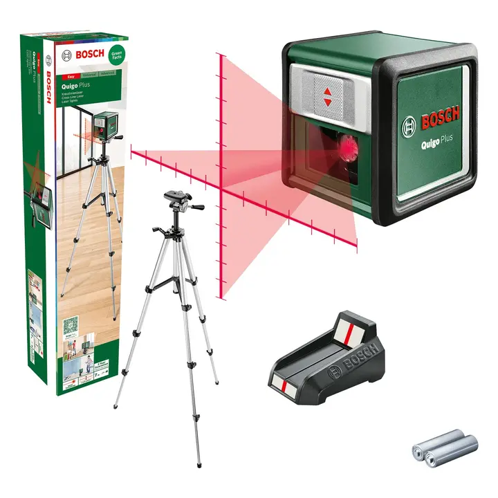 Mjerni instrument BOSCH QUIGO PLUS KRIŽNI LASERSKI NIVELIR I STATIV-2