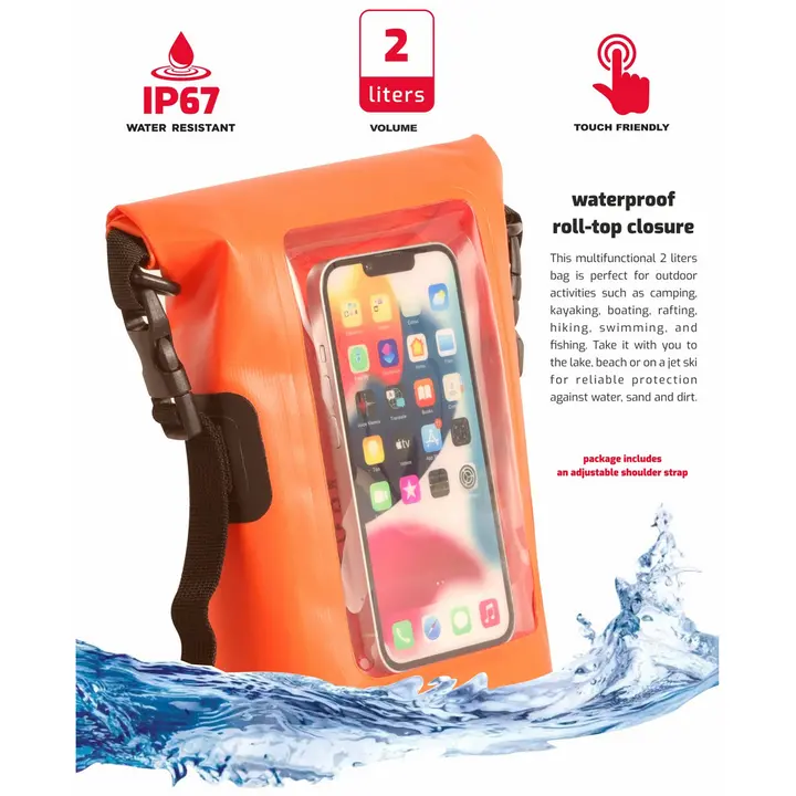 SWISSTEN VODOOTPORNA TORBA ZA STVARI I MOBITEL-3
