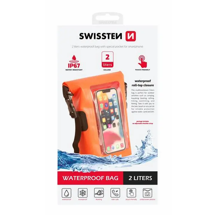 SWISSTEN VODOOTPORNA TORBA ZA STVARI I MOBITEL-2