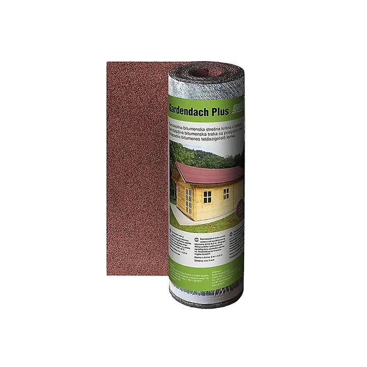 Bitumenski pokrov GUTTA GARDENDACH PLUS TRAKA 0,5X5M CRVENA-0