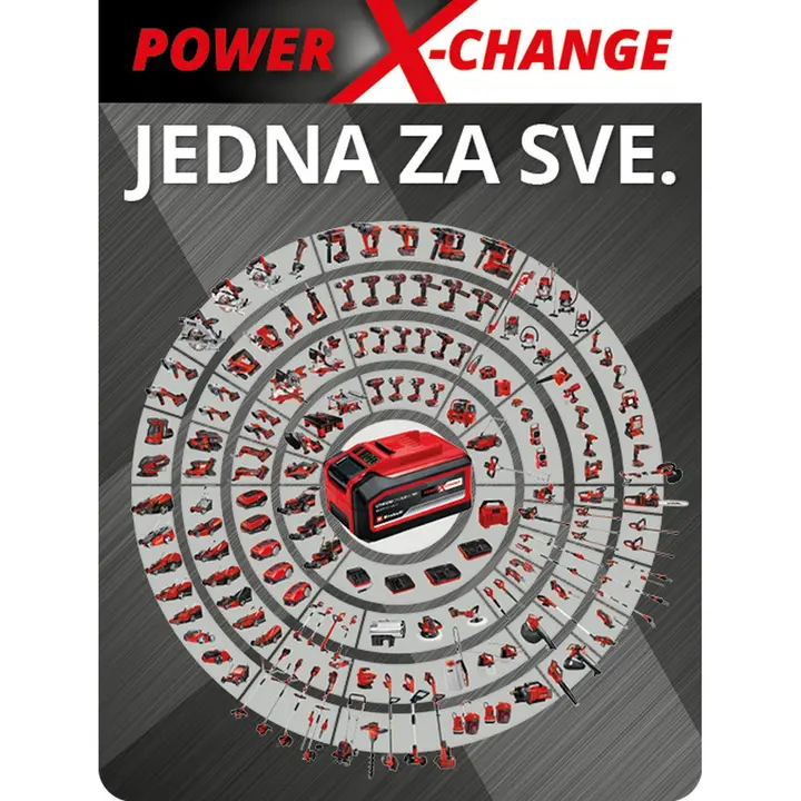 Kutna aku brusilica EINHELL TE-AD 18 Li-SOLO-6
