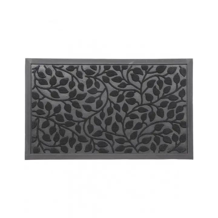 Otirač Luance Feuillage crni 45x75 cm-0