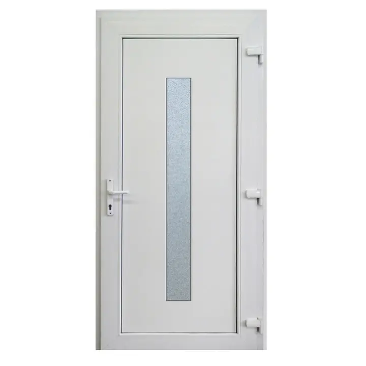 PVC ulazna vrata UNO 100x210 D WEISS 60mm-0