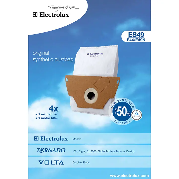 Vrećice za usisavač Electrolux ES49 Mondo serija-0