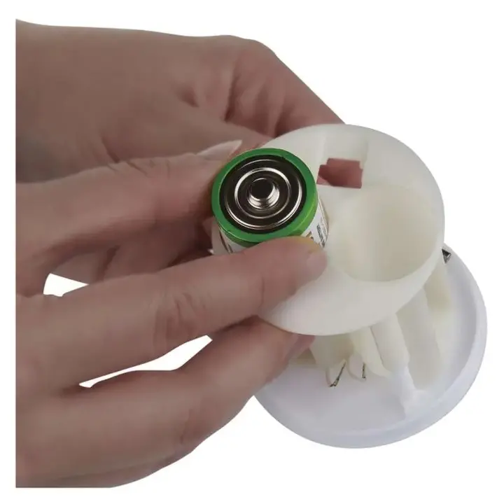 Elektronski lampion Emos LED crveni, timer + senzor, 1500 h-5