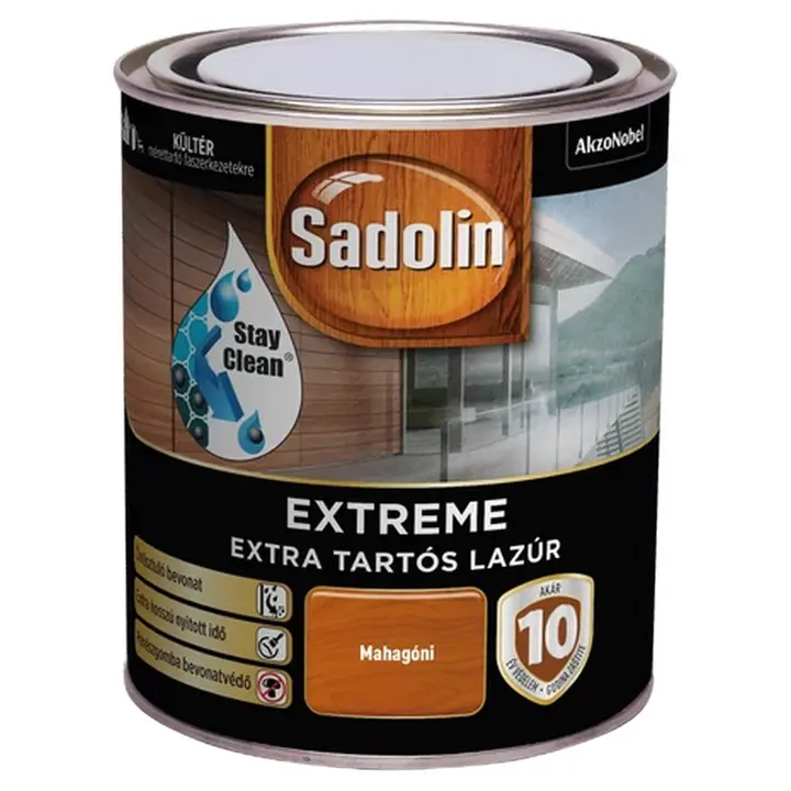 Lazura za drvo Sadolin Extreme mahagonij, 0,7 l-0