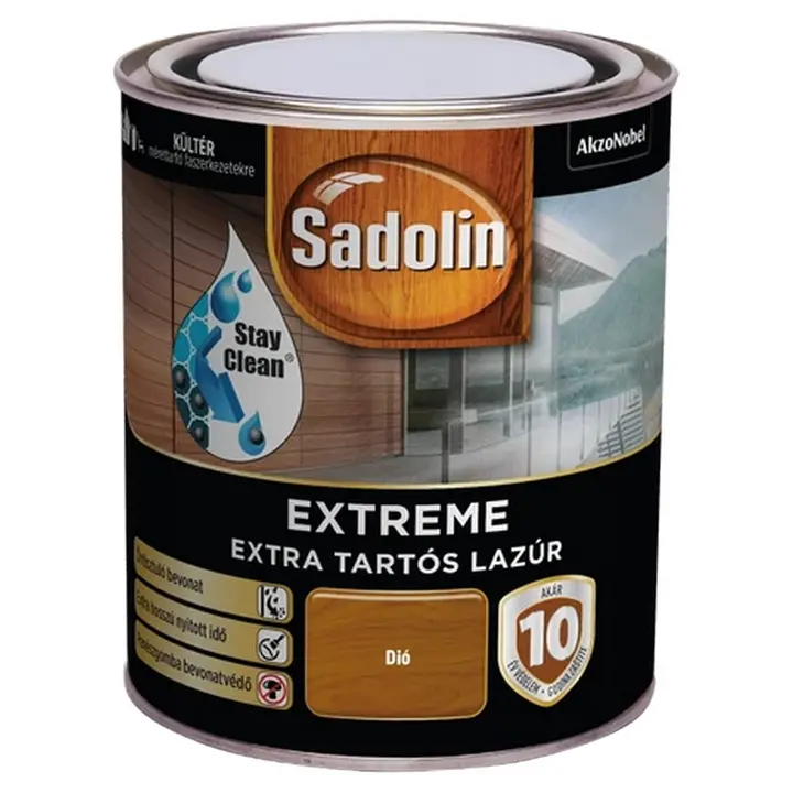 Lazura za drvo Sadolin Extreme orah, 0,7 l-0