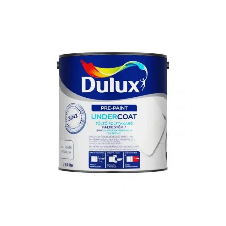 Specijalna boja za zid Dulux Pre-Paint Undercoat 3in1 7 l-0