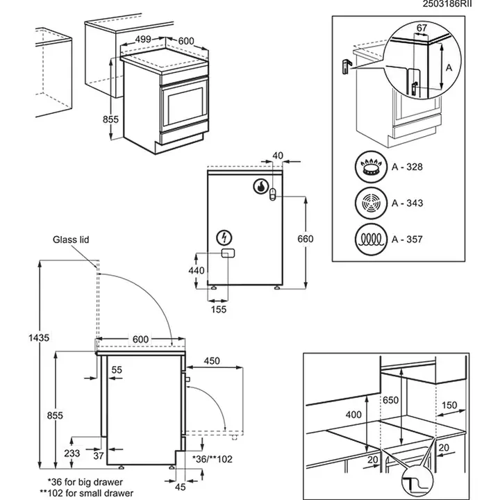 Kombinirani štednjak Electrolux LKM520011X-5